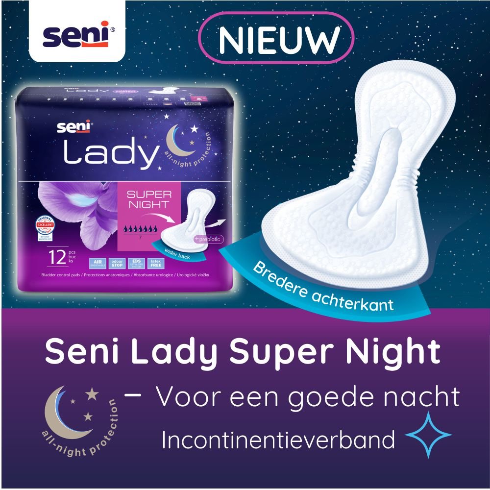Seni Lady Super Night - INCONTINENTIEVERBAND VOOR VROUWEN - Seni
