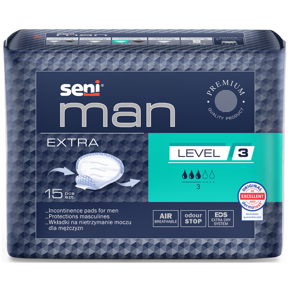 Seni Man Extra Level 3 INCONTINENTIEVERBAND VOOR MANNEN Seni